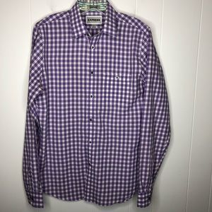 Express fitted button down shirt. Size 14-14 1/2.